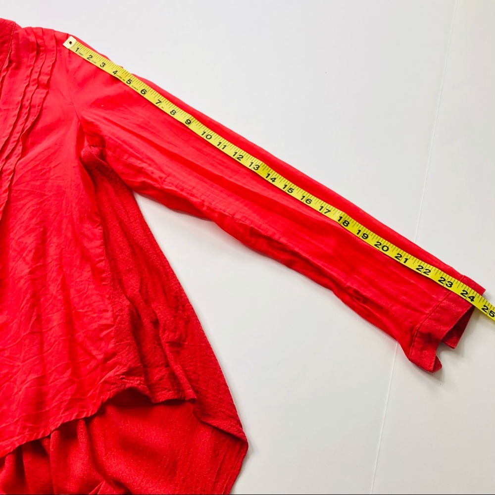 Free People Oversized Swing Button Up Blouse Small‎ - Picture 9 of 9
